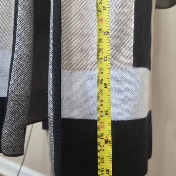 JONES STUDIO b Evan Picone Woman's Blush Pink Open Front Cardigan Sweater Size M - Picture 7 of 9